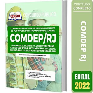 Apostila COMDEP RJ - Fundamental Incompleto