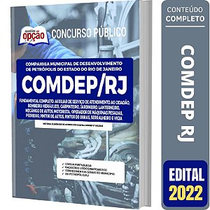 Apostila Concurso COMDEP RJ - Fundamental Completo