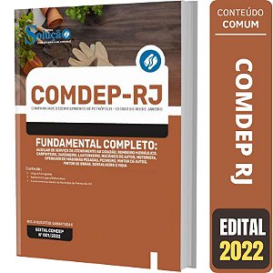 Apostila COMDEP RJ - Fundamental Completo