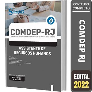 Apostila COMDEP RJ - Assistente de Recursos Humanos