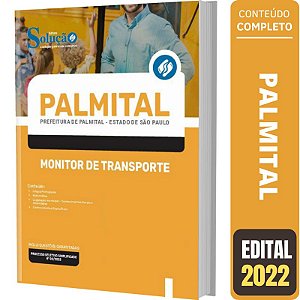 Apostila Prefeitura Palmital SP - Monitor de Transporte
