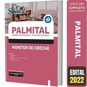 Apostila Prefeitura Palmital SP - Monitor de Creche