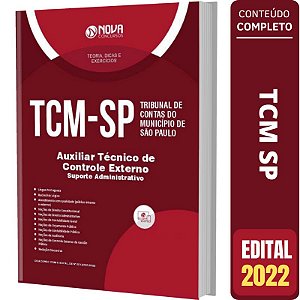 Apostila TCM SP - Auxiliar Técnico Suporte Administrativo