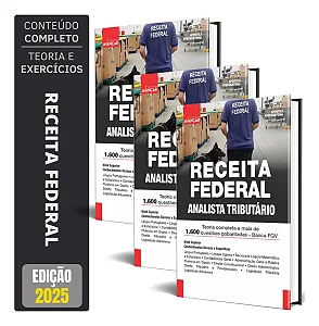 Apostila Receita Federal 2025 - Analista Tributário - ATRFB
