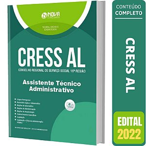 Apostila CRESS AL - Assistente Técnico Administrativo