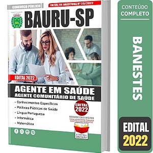 Apostila Concurso BAURU SP - Agente Comunitário de Saúde