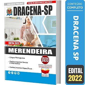 Apostila Prefeitura Dracena SP - Merendeira