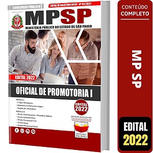 Apostila Concurso MP SP - Oficial de Promotoria 1