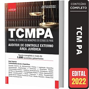 Apostila Tcm Pa - Auditor De Controle Externo Área Jurídica