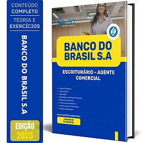 Apostila Banco Do Brasil 2026 - Escriturário - Agente Comercial