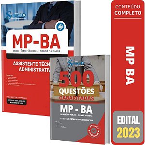 Kit Apostila MP BA - Assistente - Administrativo  + Testes