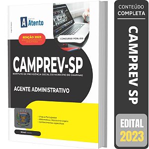 Apostila CAMPREV SP - Agente Administrativo