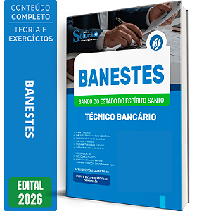Apostila BANESTES 2026 - Técnico Bancário