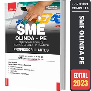 Apostila Concurso SME Olinda PE - Professor 2 - Artes