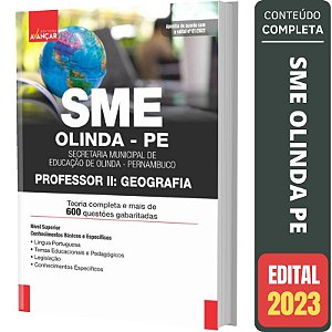 Apostila SME Olinda PE - Professor 2 - Geografia