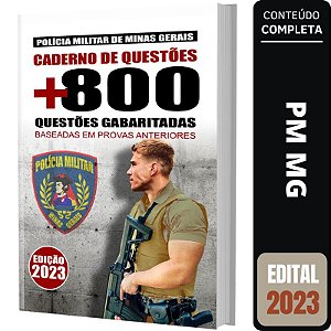 Apostila de Questões Pm Mg - Caderno de Testes