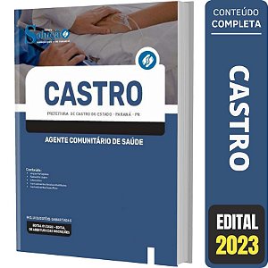 Apostila Concurso Castro PR - Agente Comunitário de Saúde