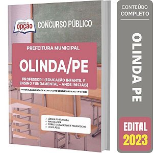 Apostila Olinda PE - Professor I (Educação Infantil)