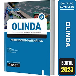Apostila Prefeitura Olinda PE - Professor 2 - Matemática