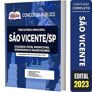 Apostila Concurso São Vicente Sp - Guarda Civil Municipal