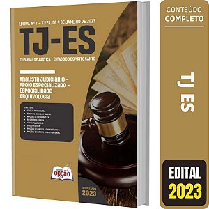 Apostila Concurso TJ ES - Analista Judiciário - Arquivologia
