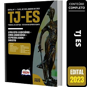 Apostila Concurso TJ ES - Analista Especialidade - Direito