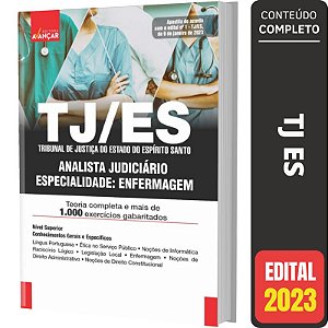 Apostila Concurso Tj Es - Analista Judiciário - Enfermagem