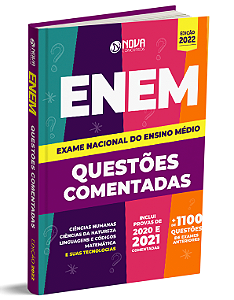 Apostila Caderno de Testes ENEM - 1.100 Questões Comentadas
