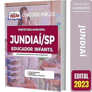 Apostila Prefeitura de Jundiaí SP - Educador Infantil