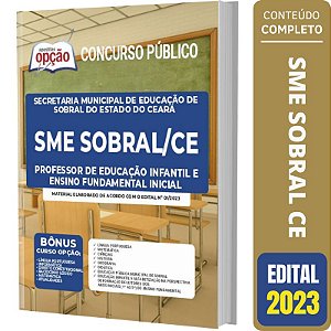 Apostila SME Sobral CE - Professor Infantil e Fundamental
