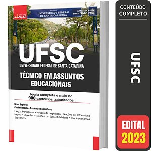 Apostila Concurso Ufsc - Técnico Em Assuntos Educacionais