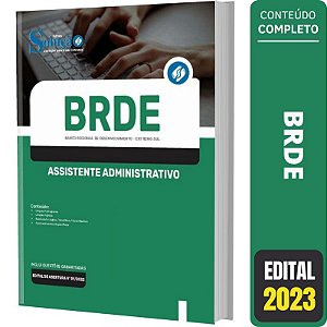 Apostila BRDE RS - Assistente Administrativo