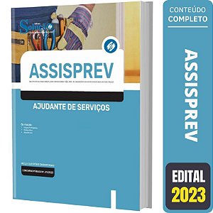 Apostila Concurso AssisPrev SP - Ajudante de Serviços