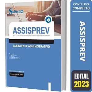 Apostila Concurso AssisPrev SP - Assistente Administrativo