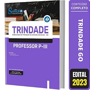 Apostila Concurso Trindade GO - Professor P-3