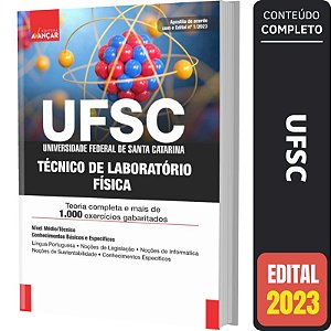 Apostila Concurso Ufsc - Técnico De Laboratório - Física