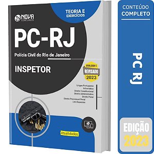 Apostila Inspetor De Polícia 6ª Classe Concurso Pc Rj