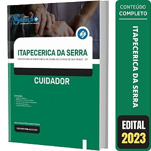 Apostila Prefeitura Itapecerica da Serra SP - Cuidador