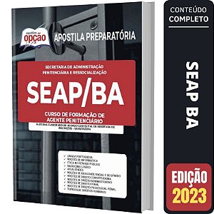 Apostila Seap Ba - Curso De Formação Agente Penitenciário