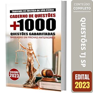 Caderno De Testes Tj Sp - Tribunal Justiça De São Paulo