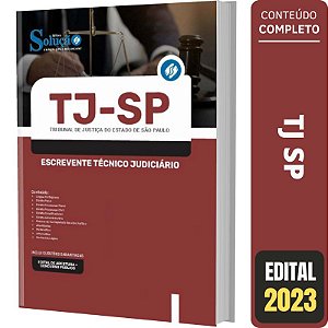 Apostila TJ SP - Escrevente Técnico Judiciário