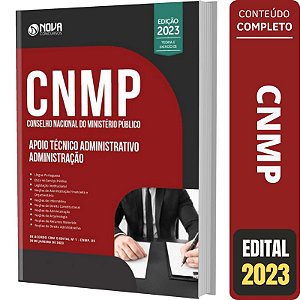 Apostila Concurso CNMP - Apoio Técnico - Administração