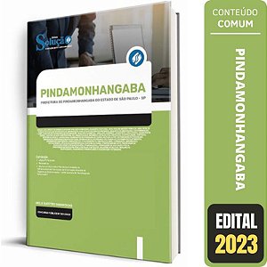 Apostila Concurso Pindamonhangaba SP - Comum Ensino Superior