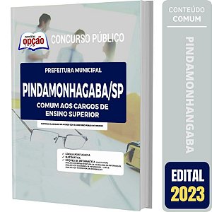 Apostila Pindamonhangaba SP - Cargos de Ensino Superior