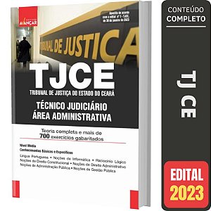Apostila Tj Ce - Técnico Judiciário - Área Administrativa