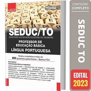 Apostila Concurso SEDUC TO - PEB- Língua Portuguesa