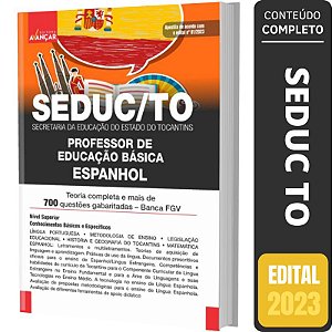 Apostila SEDUC TO - Professor de Educação Básica - Espanhol