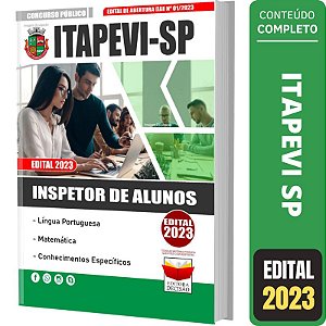 Apostila Concurso Itapevi Sp - Inspetor De Alunos