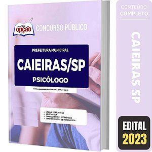 Apostila Prefeitura de Caieiras SP - Psicólogo