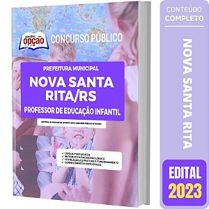Apostila Nova Santa Rita Rs - Professor Educação Infantil